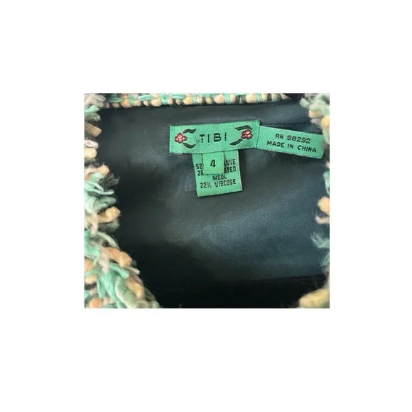 Tibi Tweed Wool Blazer - Picture 4 of 4